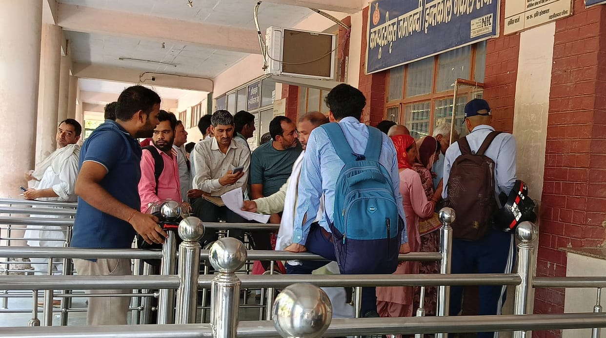 Land record online work of 61 villages stuck due to elections