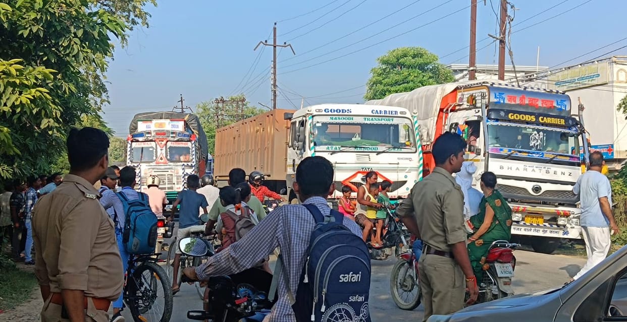 Bike rider died in road accident, one injured