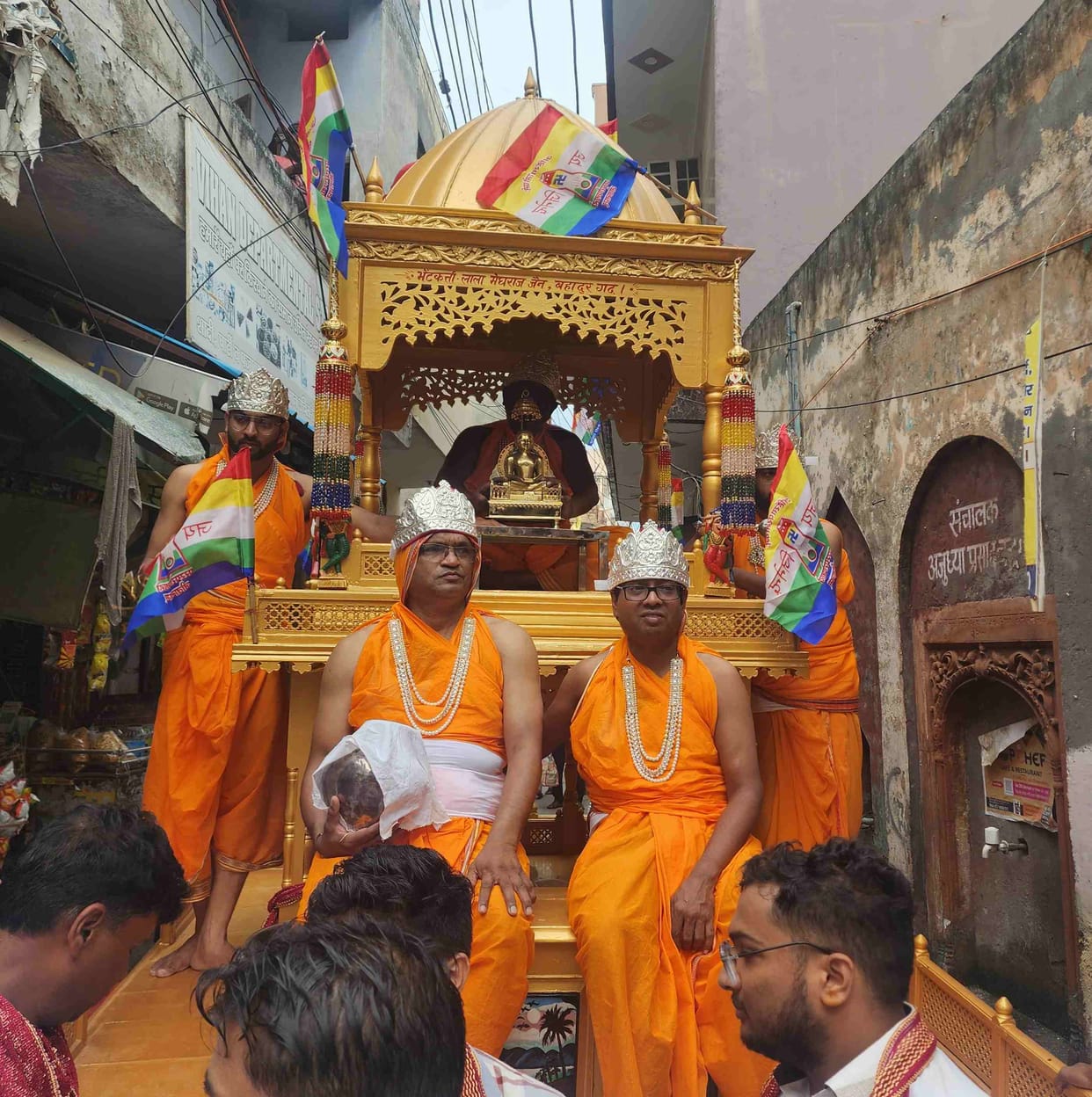 Jain community took out Rath Yatra on Kshamavani festival