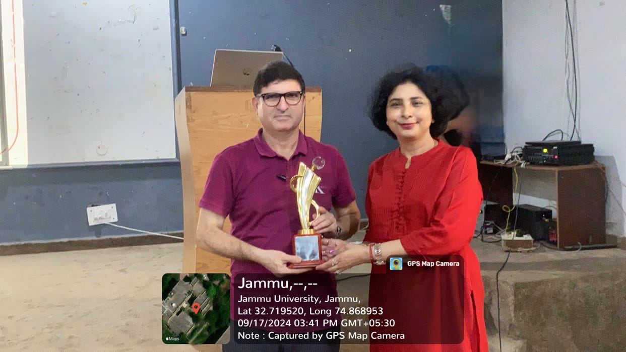 Lecture Organised in Jammu University