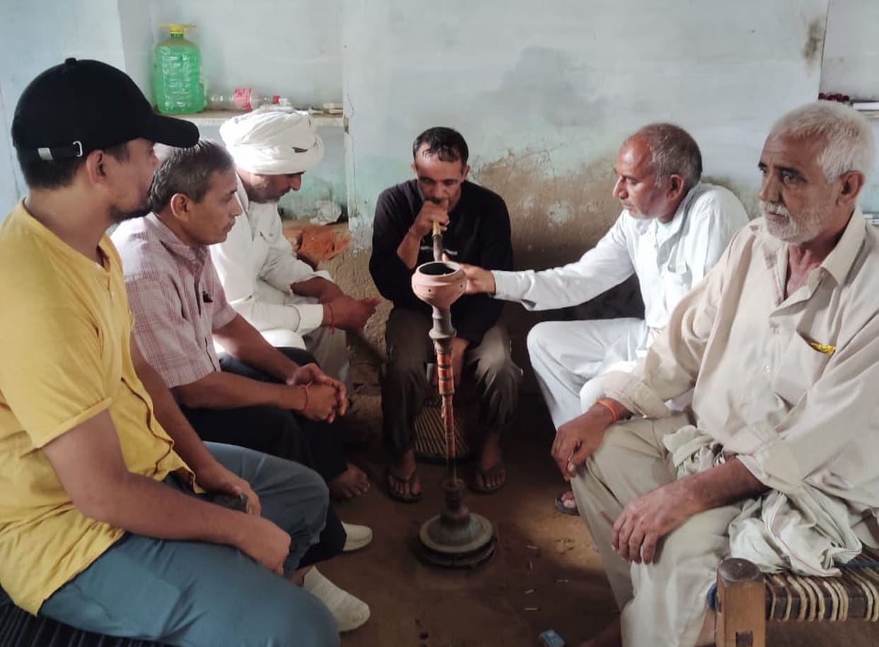 We will give salt water to the candidates, we will show them the condition of the village on foot