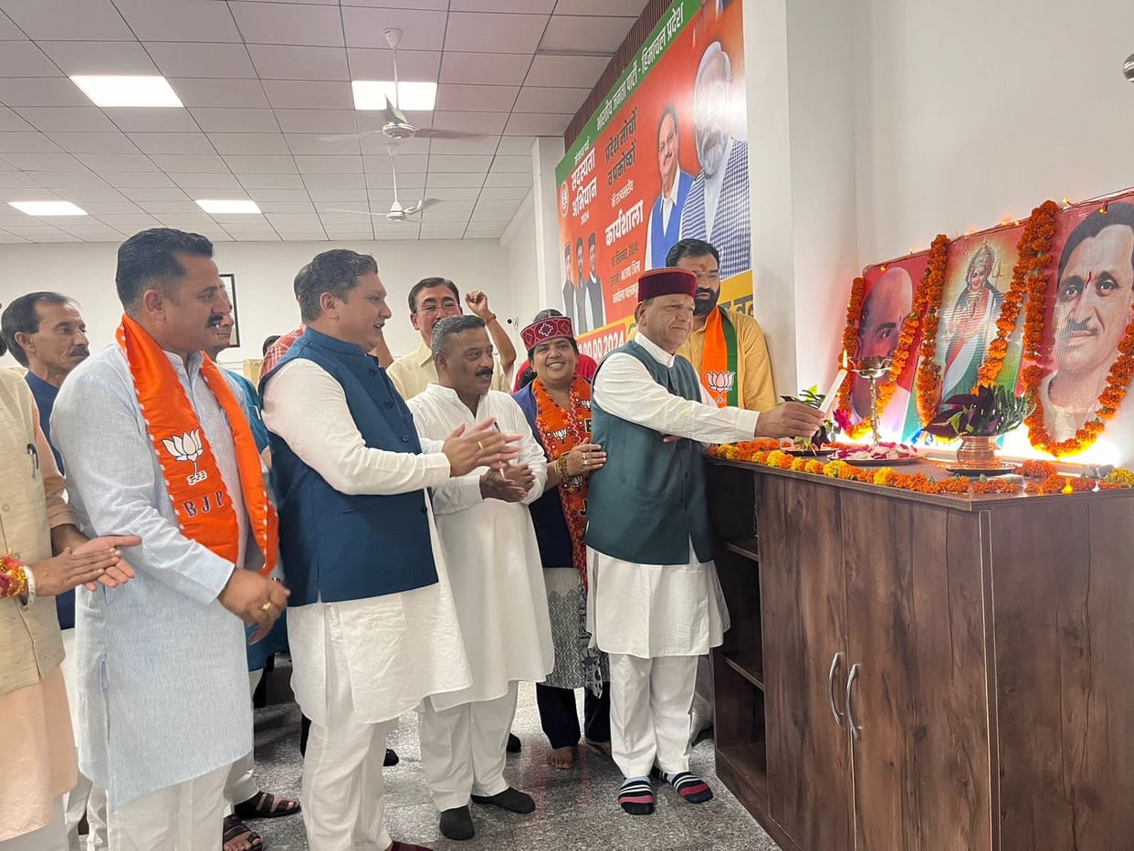 State BJP brainstorming in Palampur, emphasis on adding more and more members