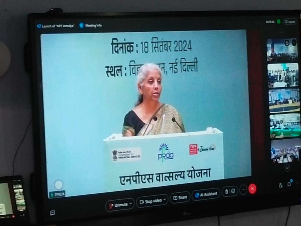NPS Vatsalya Scheme launched for children