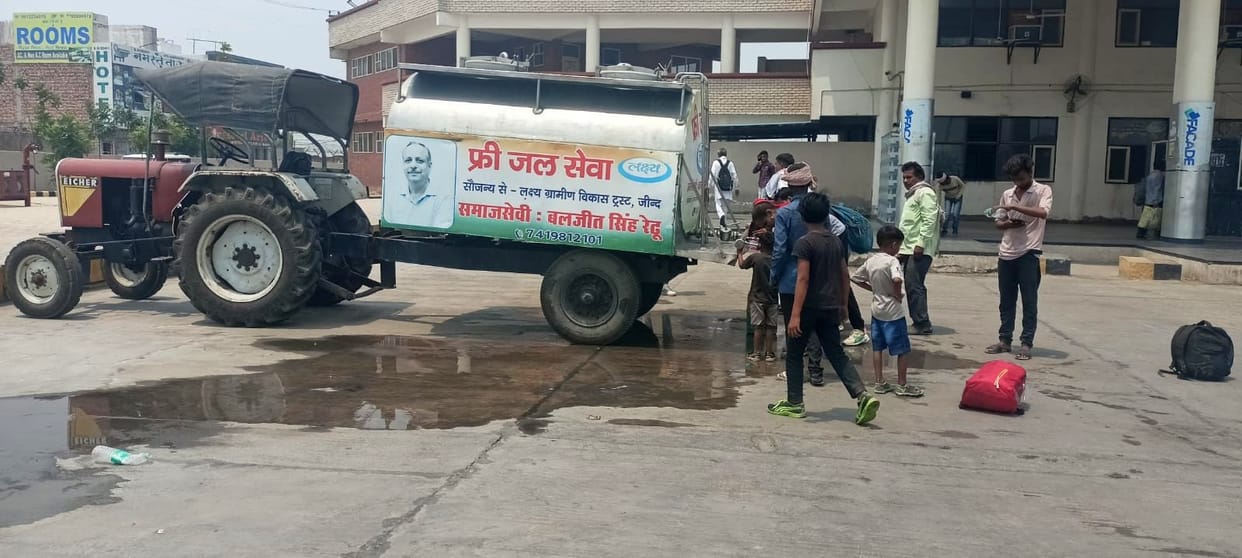 Drinking water problem will be solved at the new bus stand, two big water coolers will be installed