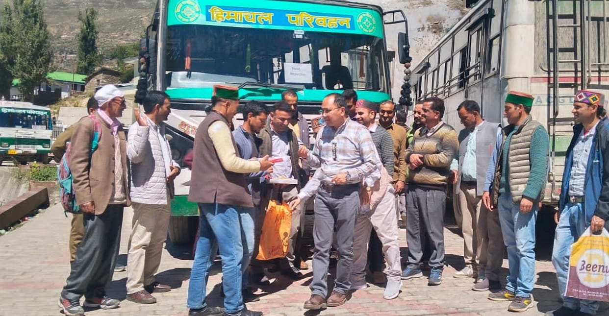HRTC bus trial on Kilar to Punto route