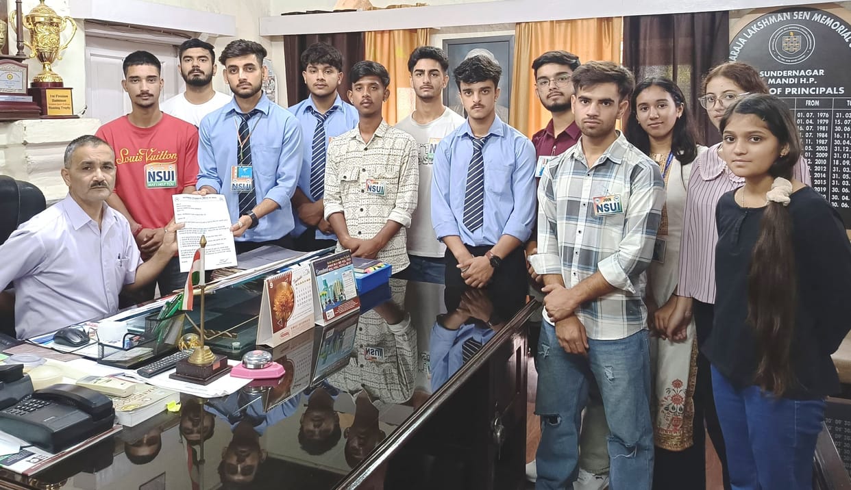Cleanliness should be improved in Sundernagar College: NSUI