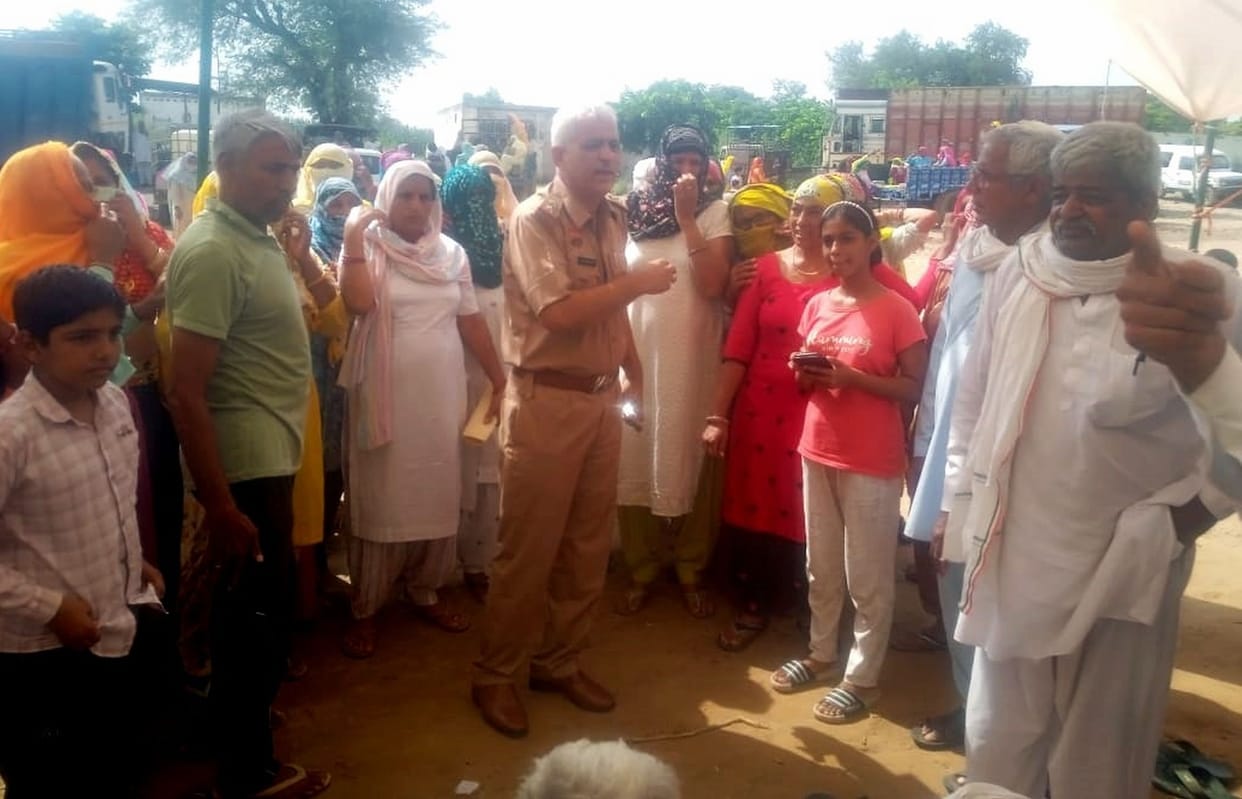 protest continued in ramalwas