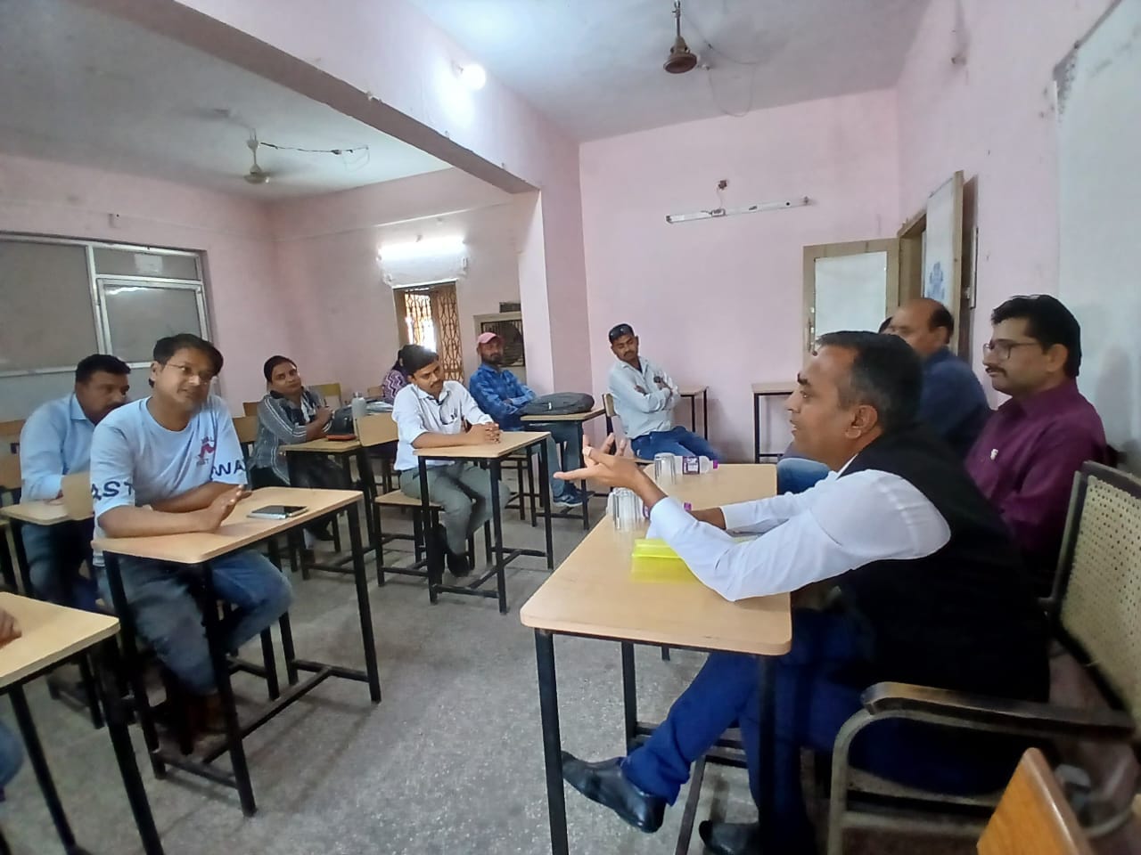 कर्मवीर विद्यापीठ में पत्रकारिता के छात्रों के लिए हुआ विशेष व्याख्यान