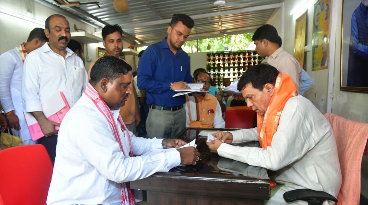 MLA met the minister regarding the bad condition of roads