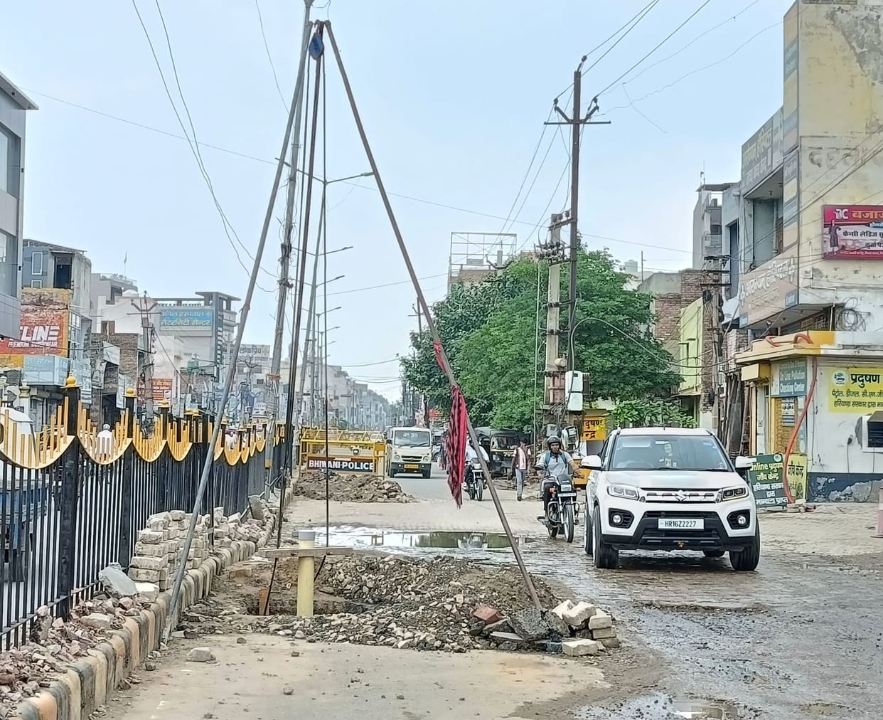 Now there will be a permanent solution to the sinking 27 feet deep main sewer line from Dinod Gate to Devsar Chungi.