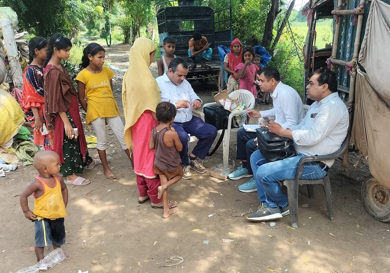Samples for blood of 26 people suffering from fever