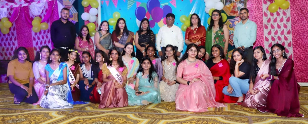 Upasana became Miss Fresher in the fresher party