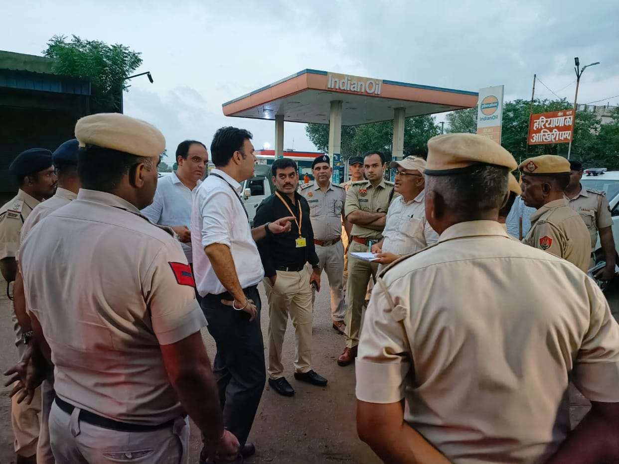 Inspected sensitive booths of Ateli area