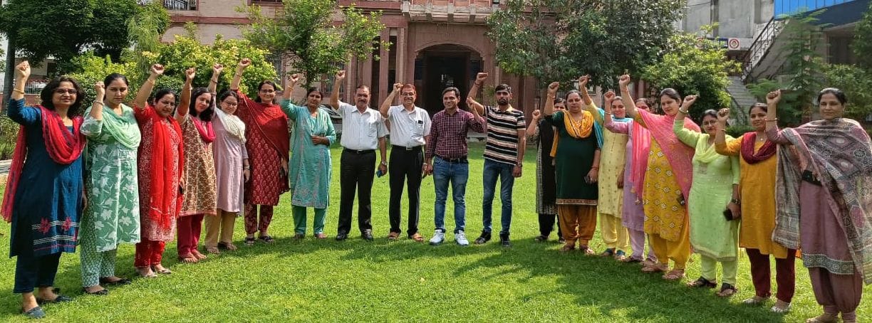 Raised demands by protesting in the college campus