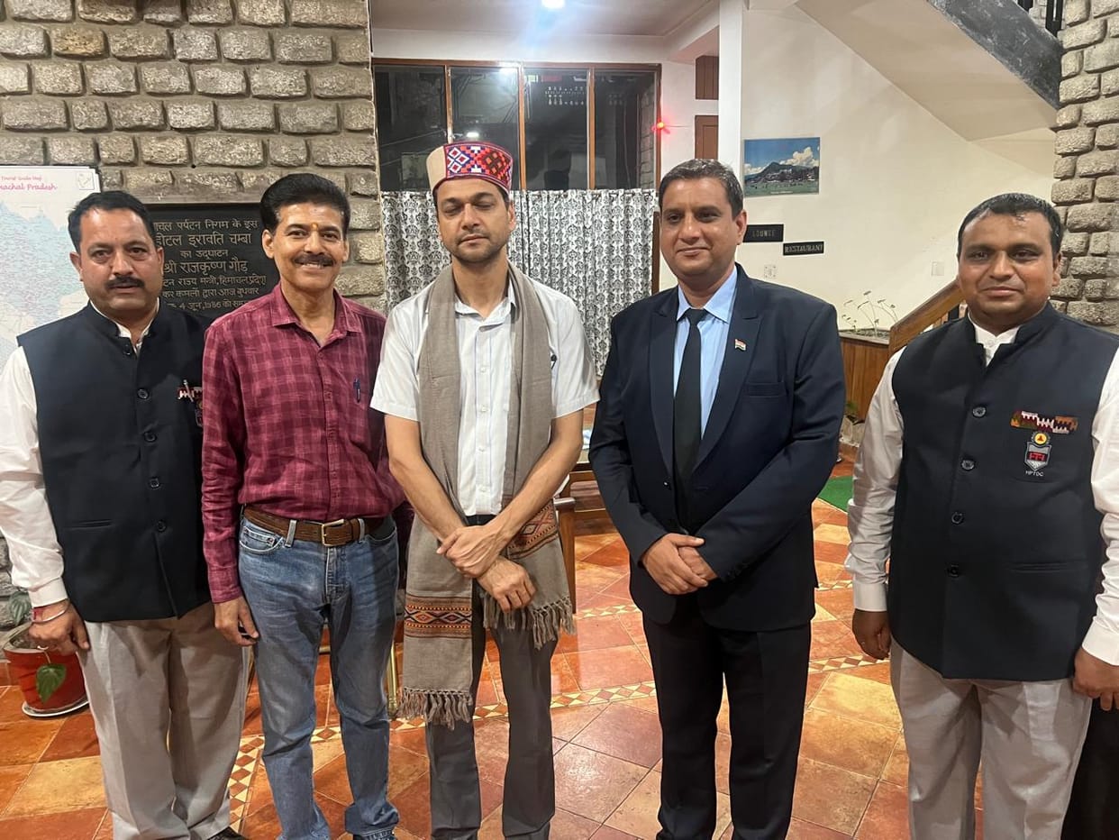MD inspected Hotel Iravati, Champak and Ravi View Cafe
