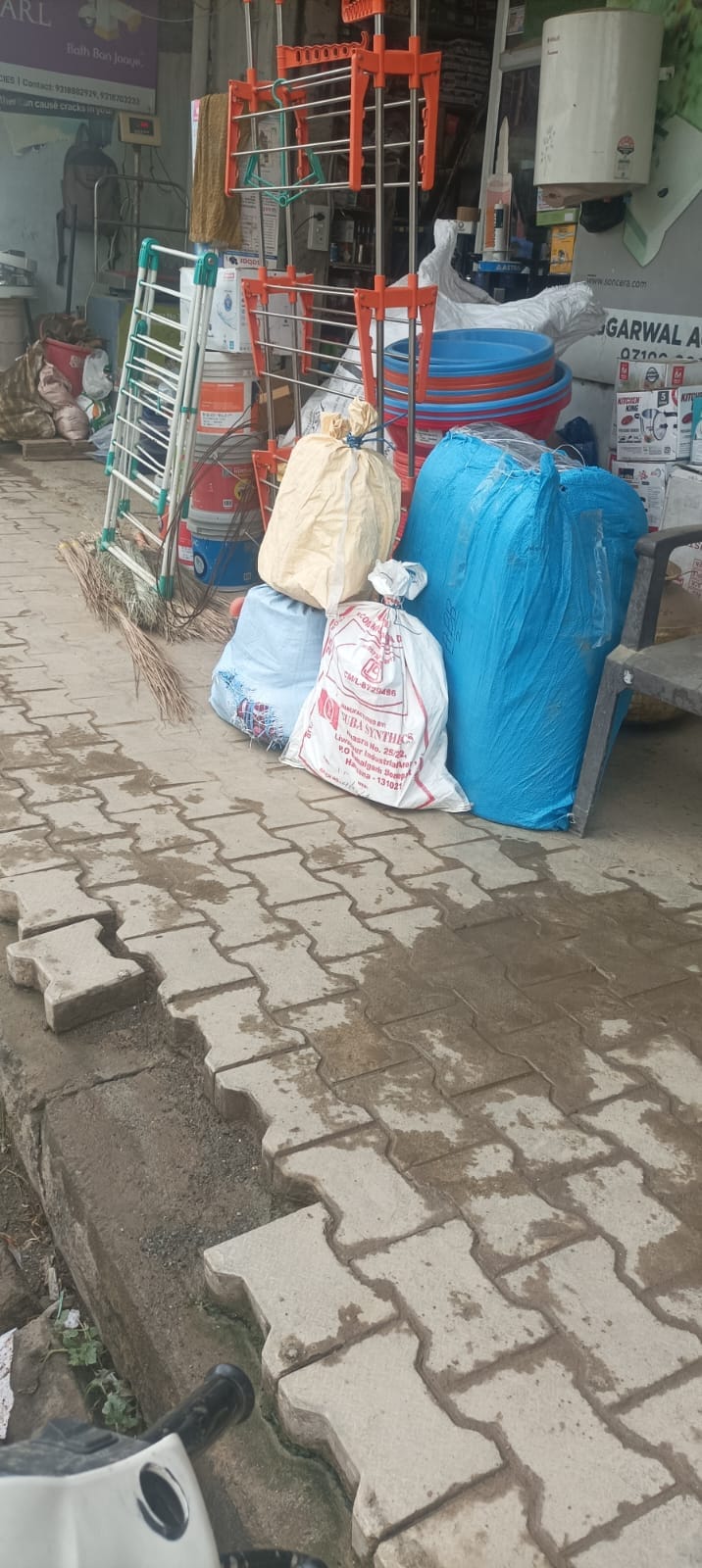 Goods will be confiscated if encroachment is not removed on footpath in Jasur