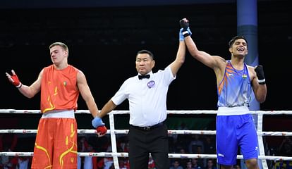 prashant won bronge in boxing