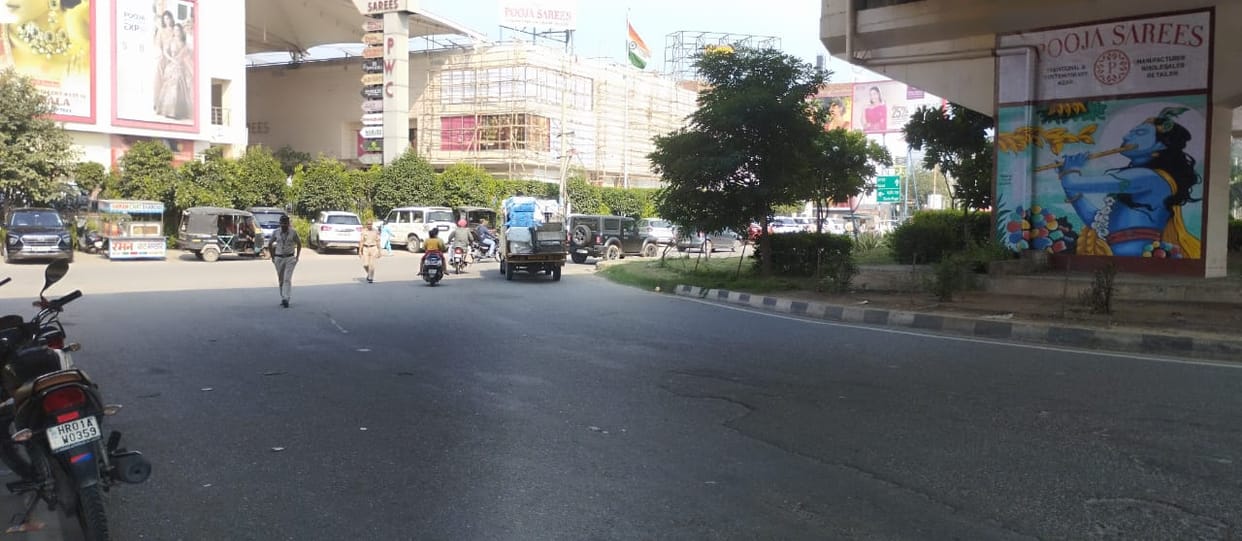 Traffic lights fell prey to the code of conduct, a demo had been conducted