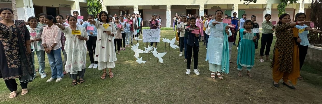 International Peace Day celebrated in college
