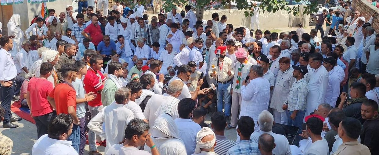 BJP-JJP stopped the wheel of development in Safidon: Gangoli