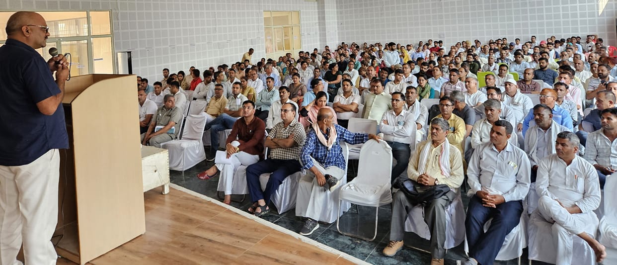 Information given about EVM operation in Loharu