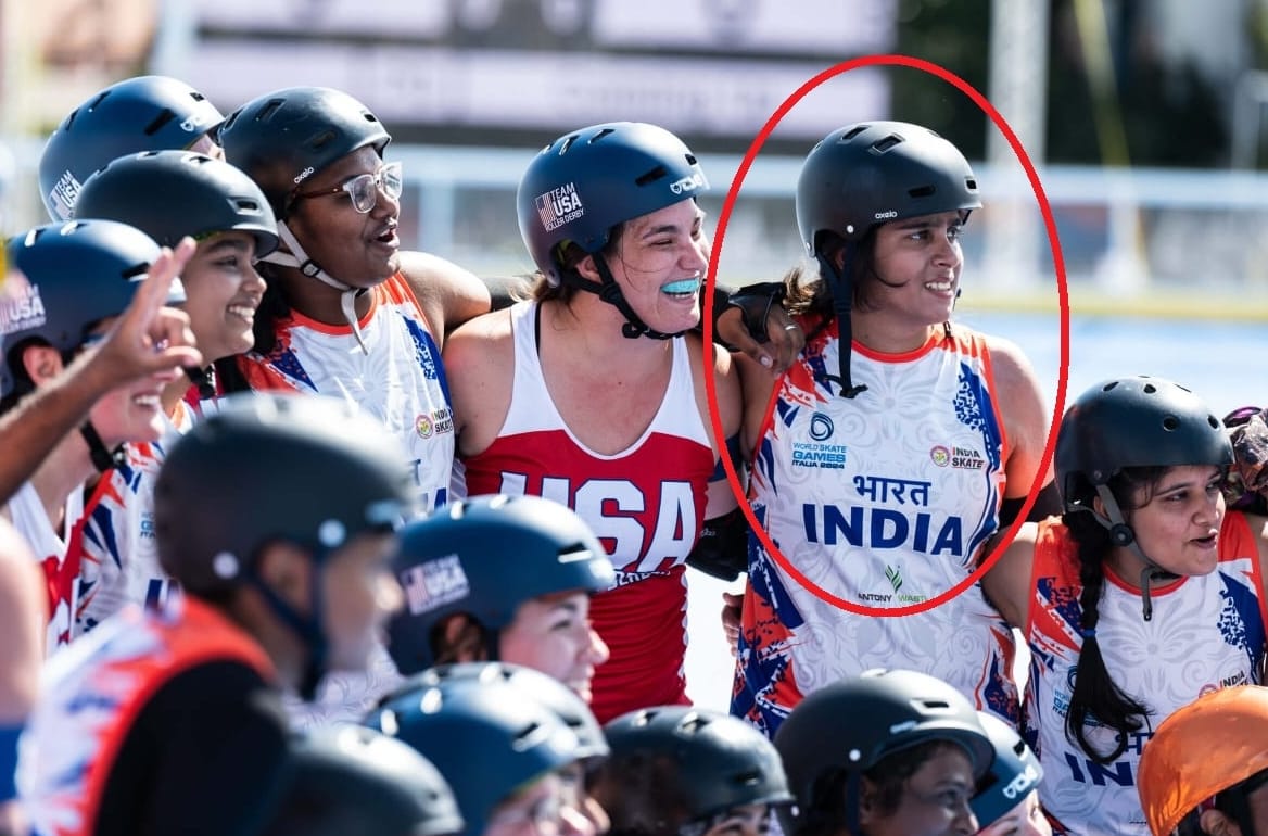 Bijnor's Vaishnavi gives India bronze medal in roller skates