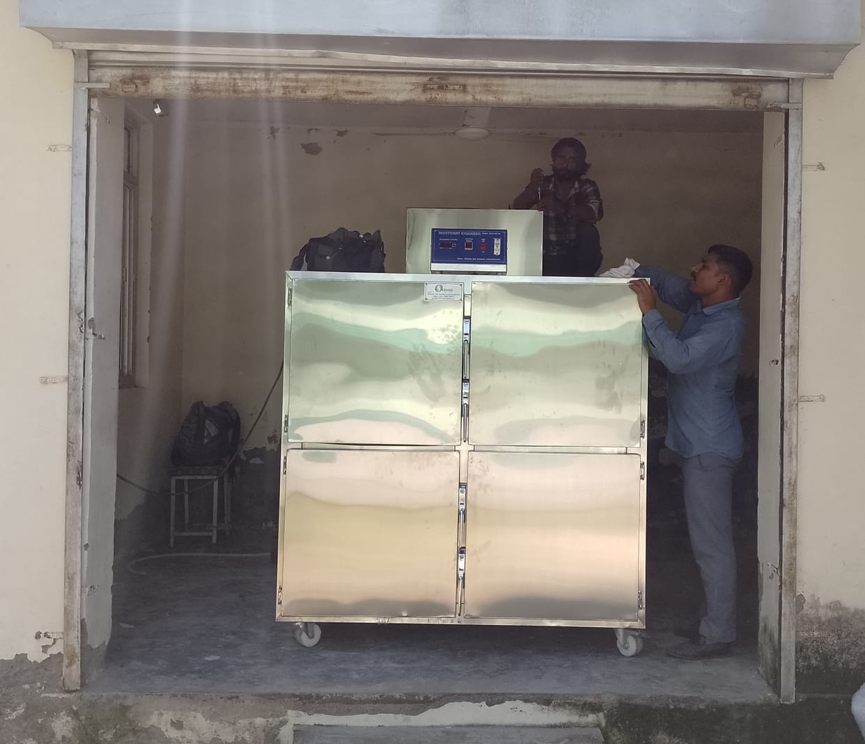 New mortuary cabinet installed in regional hospital