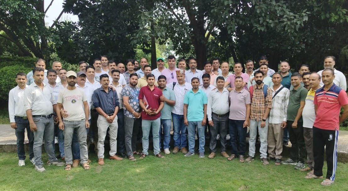 Jasvindra unanimously became the District President of Gram Rojgar Sevak Sangh.