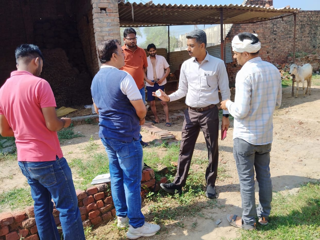 Animal Husbandry Department in alert mode to deal with lung disease, inspection being done after giving vaccine
