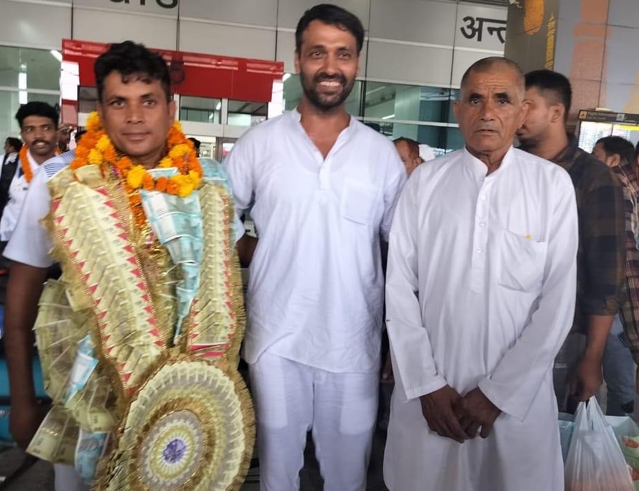 Praveen Kumar won two silver medals in wrestling