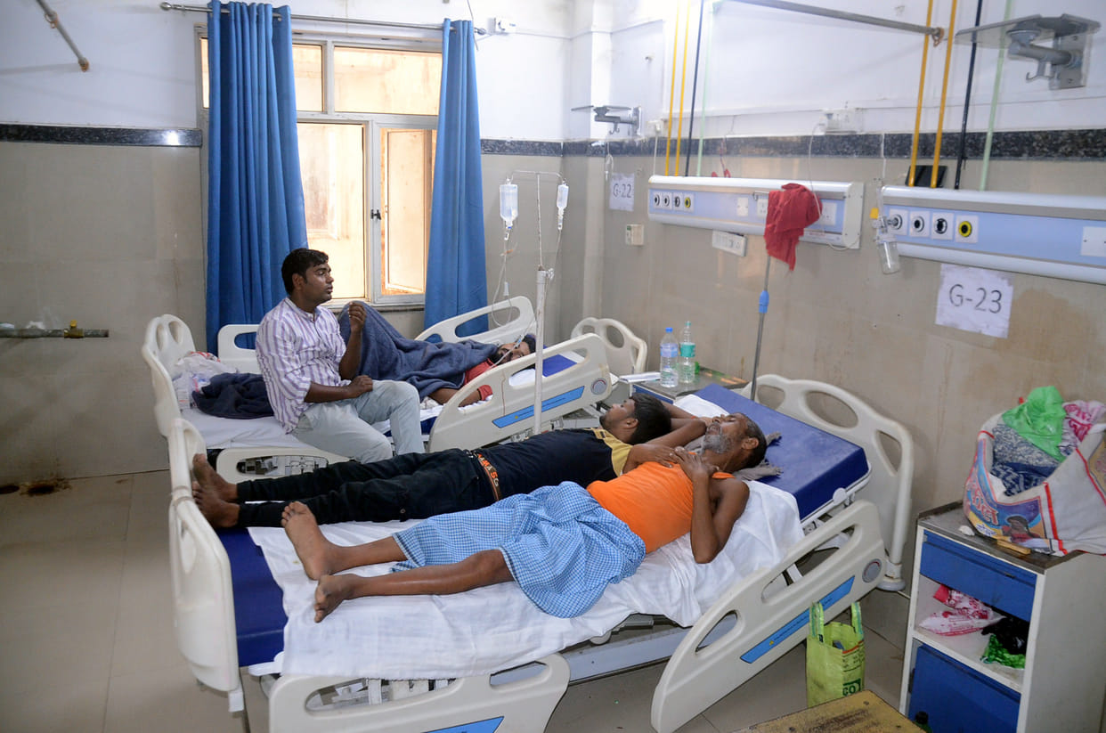 Increase in cases of JE and AES along with dengue in the district