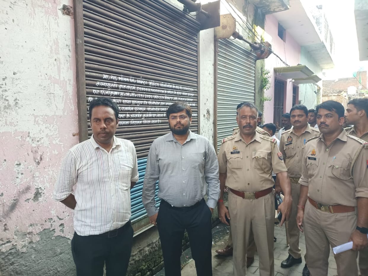 Agricultural land and two shops of state level identified mafia Ejaz were confiscated