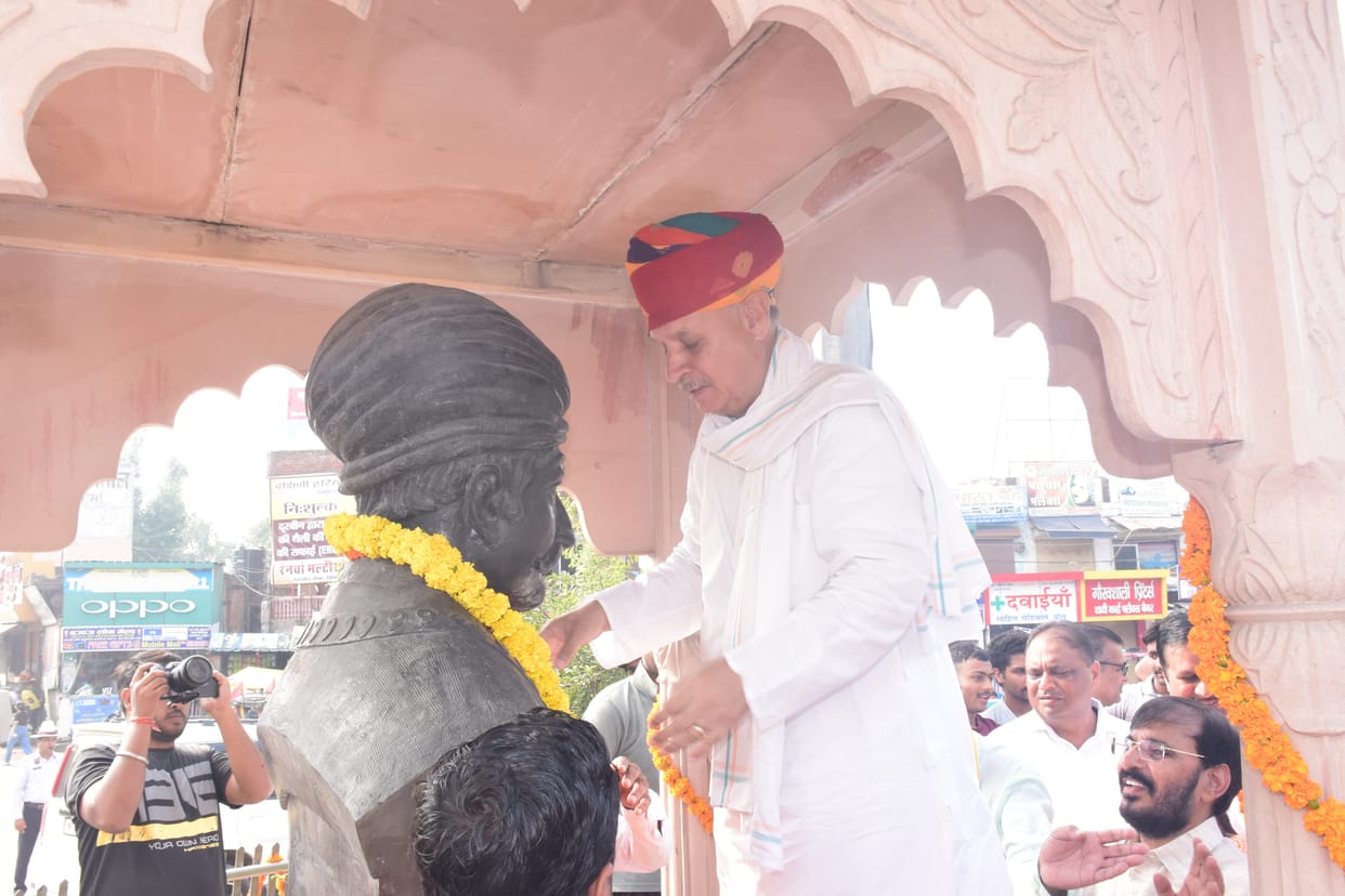 Union Minister paid tribute to the martyrdom of Rao Tularam