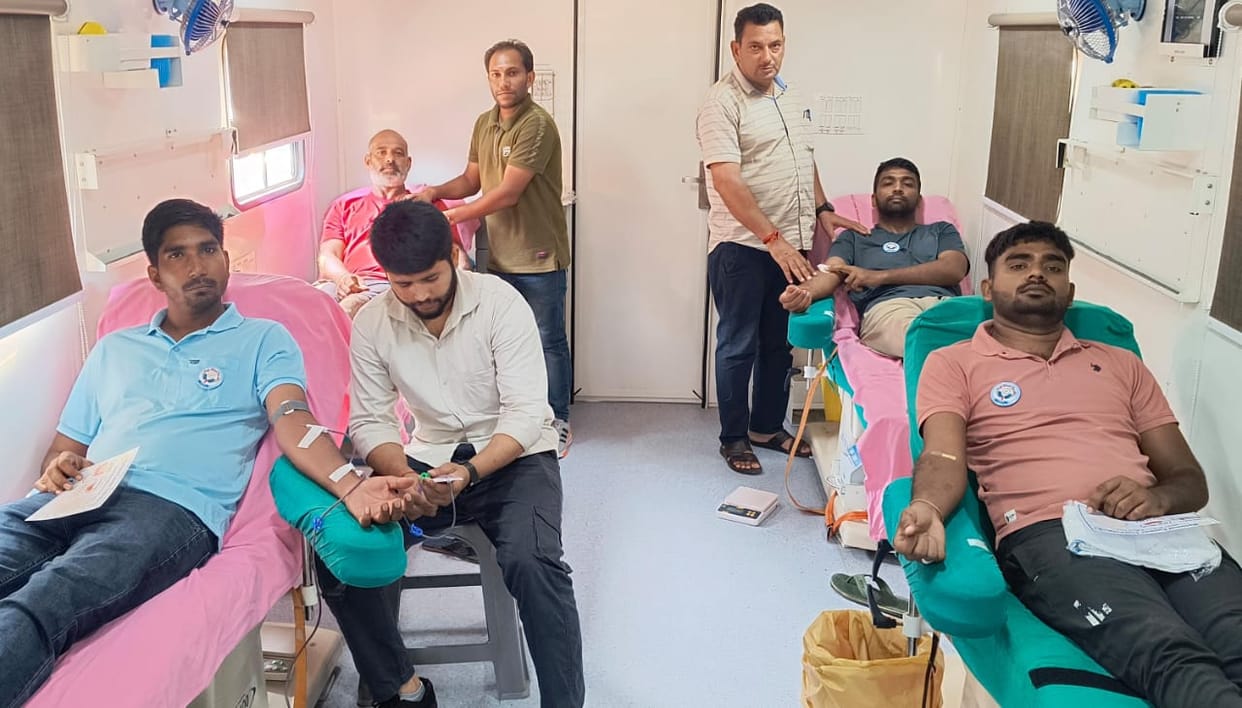 Donating blood can save the life of a needy person