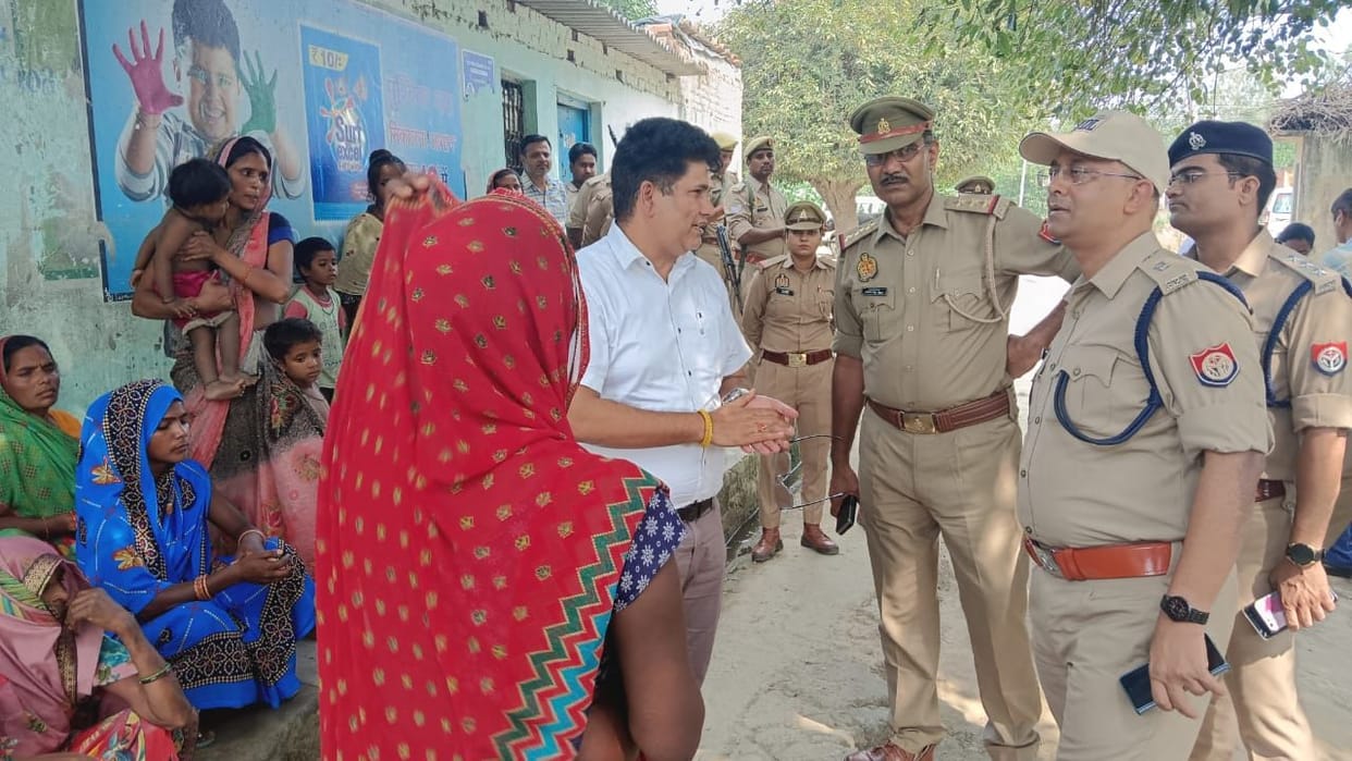 Talks remained inconclusive, villagers of Hasaiya not ready to remove statues