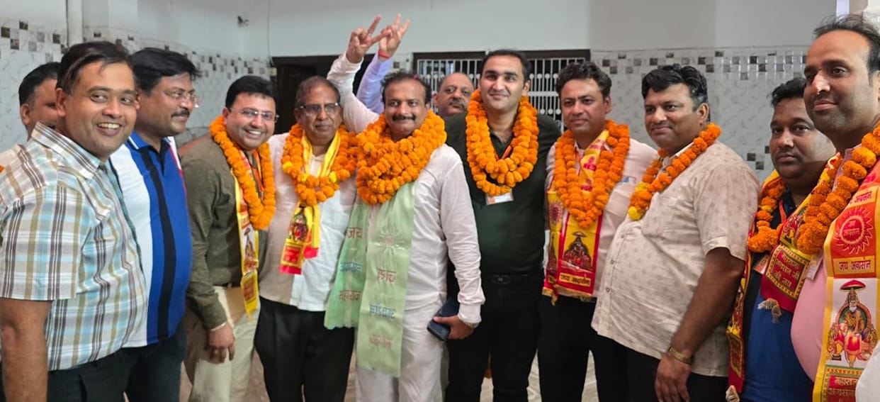Sunil Sarraf became the head of Agrawal Sabha