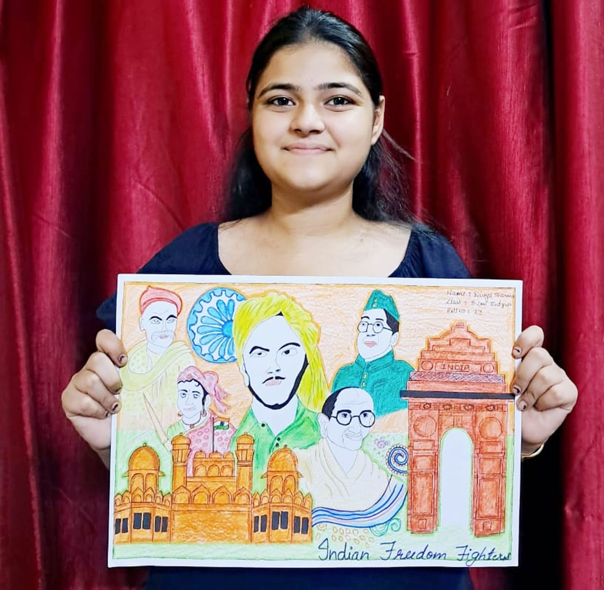 Divya's slogan, Gunjan's poster was the best