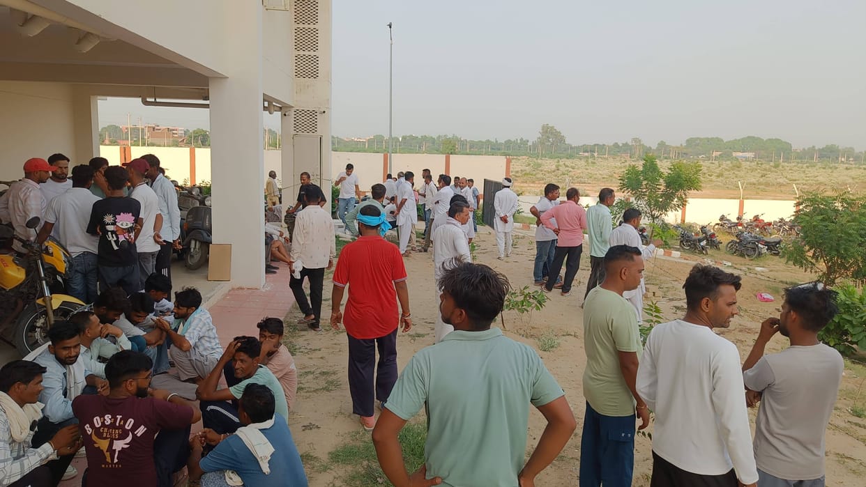 A young man died in a bike collision with the personal car of Sadar SHO