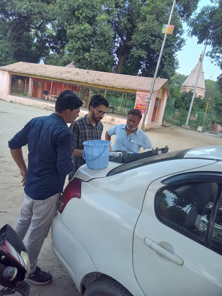 Scientists from Roorkee reached the Gomti origin site to search for water source
