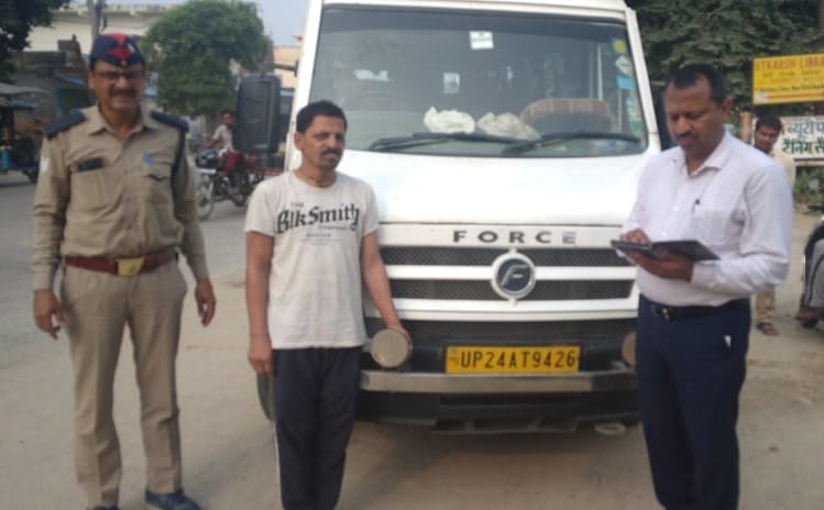 Nine vehicles including four unregistered school vehicles seized