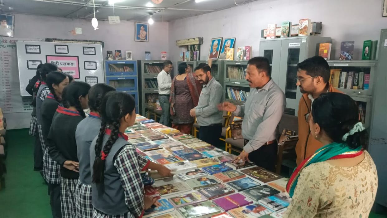 Kendriya Vidyalaya Reckong Peo, Book Exhibition, Reckong Peo, Kinnaur