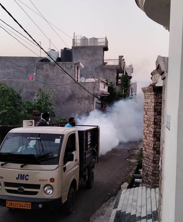 Municipal Corporation Jammu Start Fogging Campaign