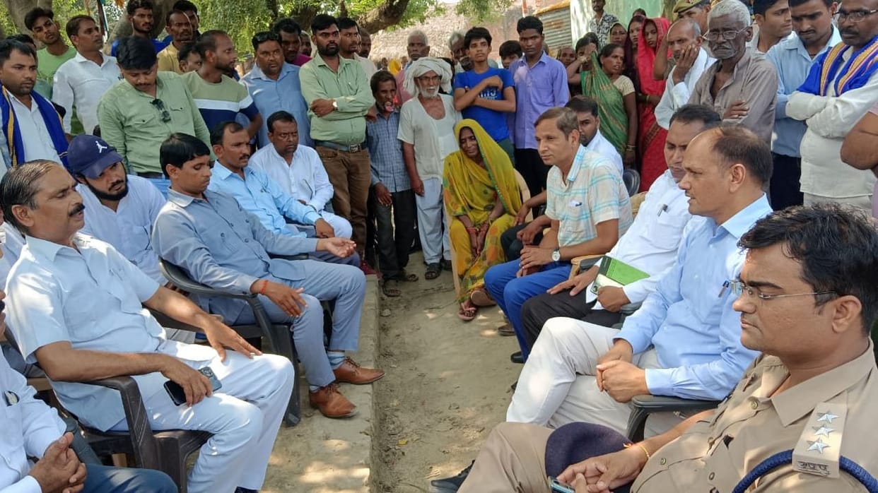 Statues removed from Hasua after negotiations