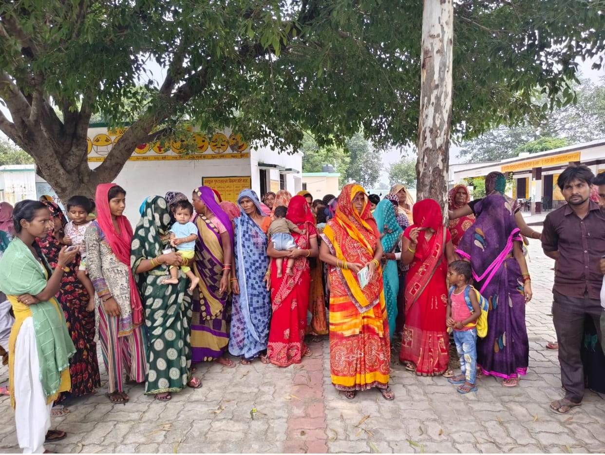 Women create ruckus at Anganwadi center in Udayagarhi
