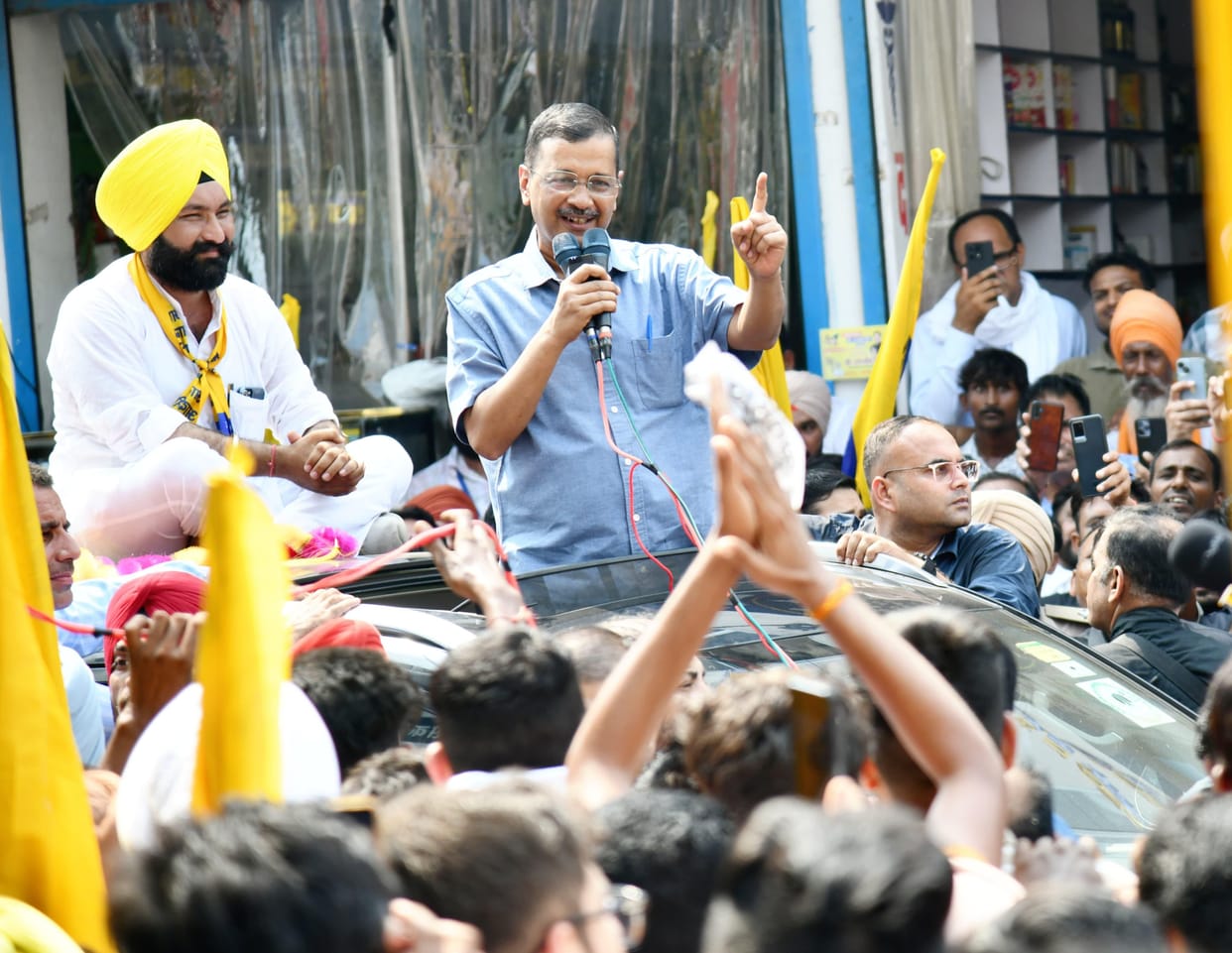 Arvind Kejriwal said in Sirsa: No one leaves his peon's job, I myself have resigned from the post of CM