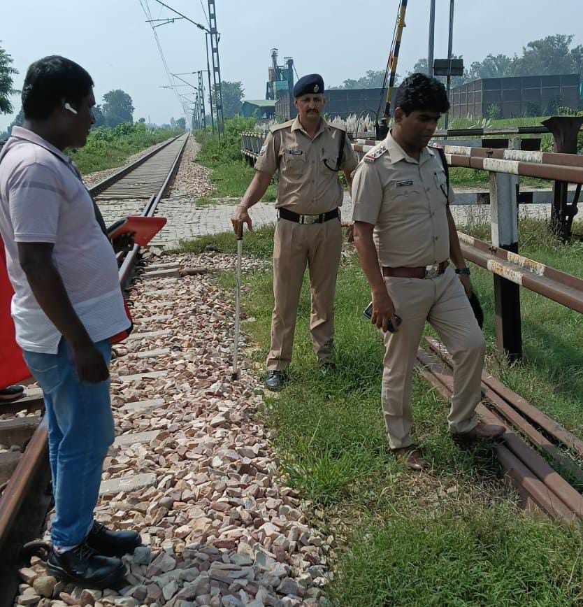 PWI patrolled the Uttarakhand railway track along with RPF