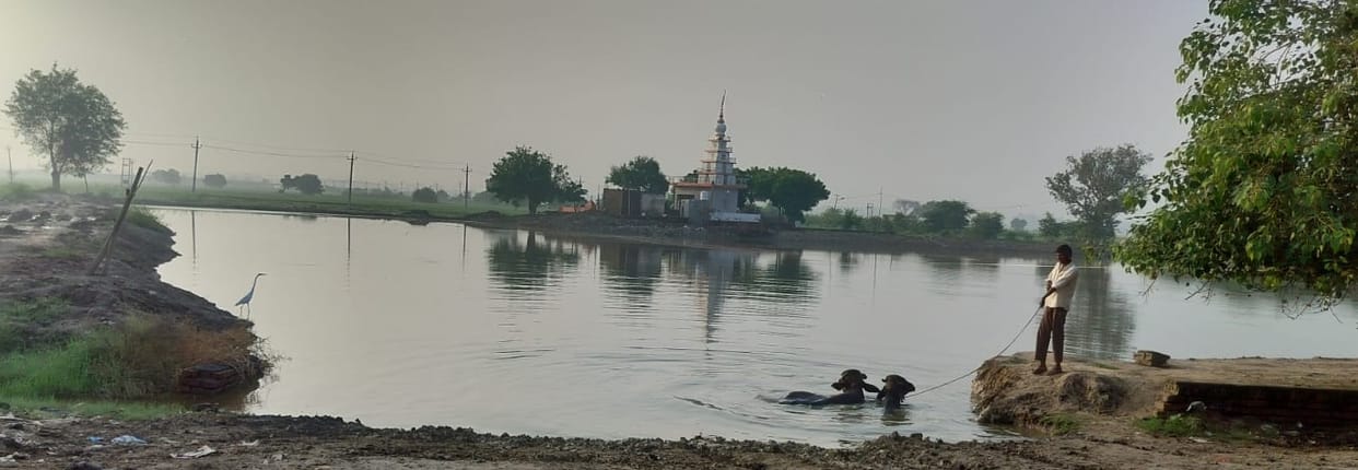 Beautification of ponds under Amrit Sarovar Scheme stuck in 47 villages