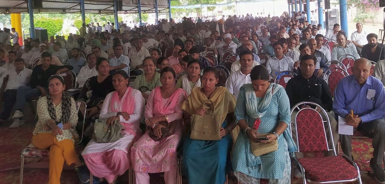 Rehearsal held for polling parties of Narwana assembly constituency