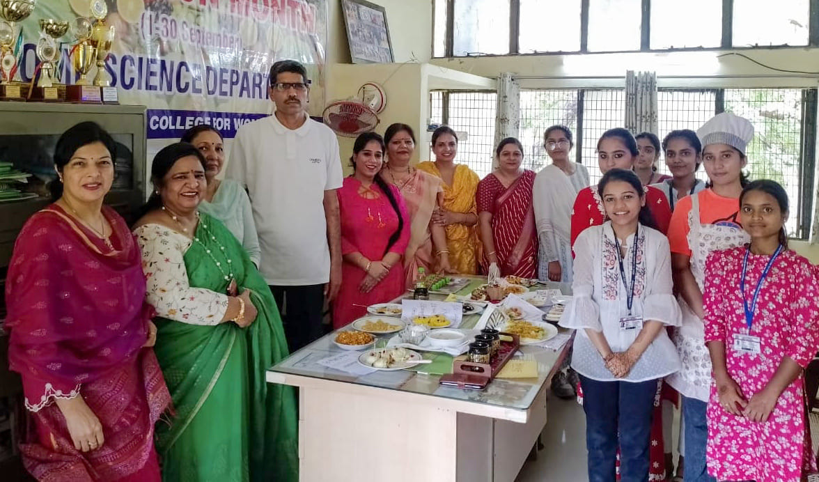 Sandhya Pratham in making sweet dishes