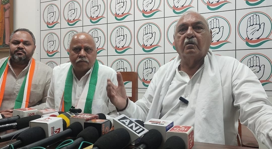 Golan becomes Congressman, joins party in presence of Hooda